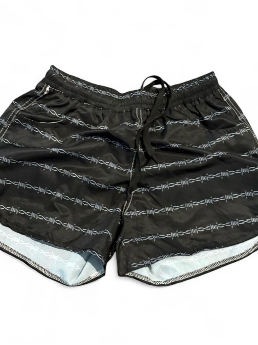 Barbed wire athletic Shorts